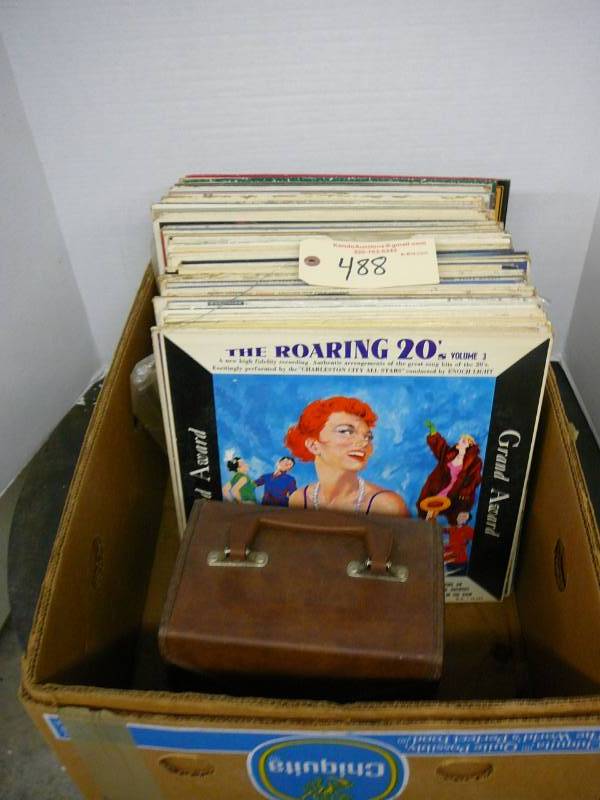 lot 488 image: Lot of Vinyl Records & Sheet Music