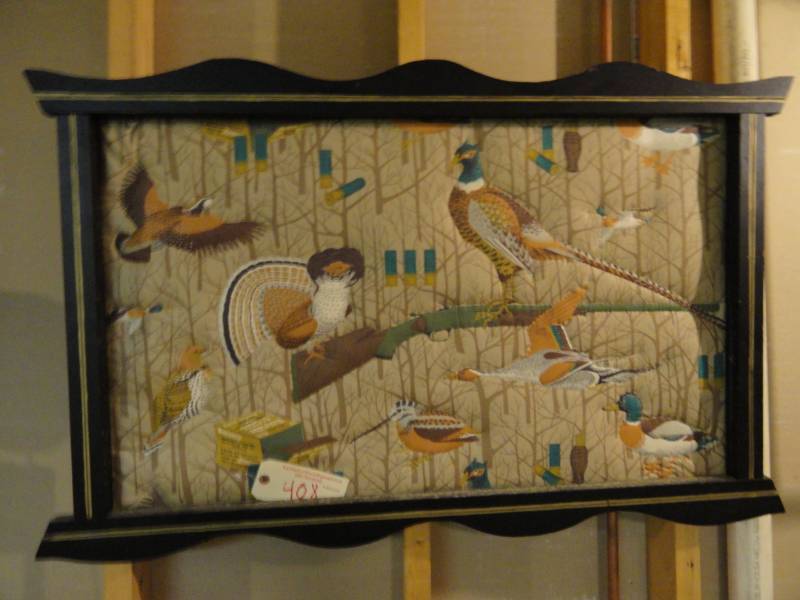 lot 408 image: Picture of Pheasants, Gun, shells