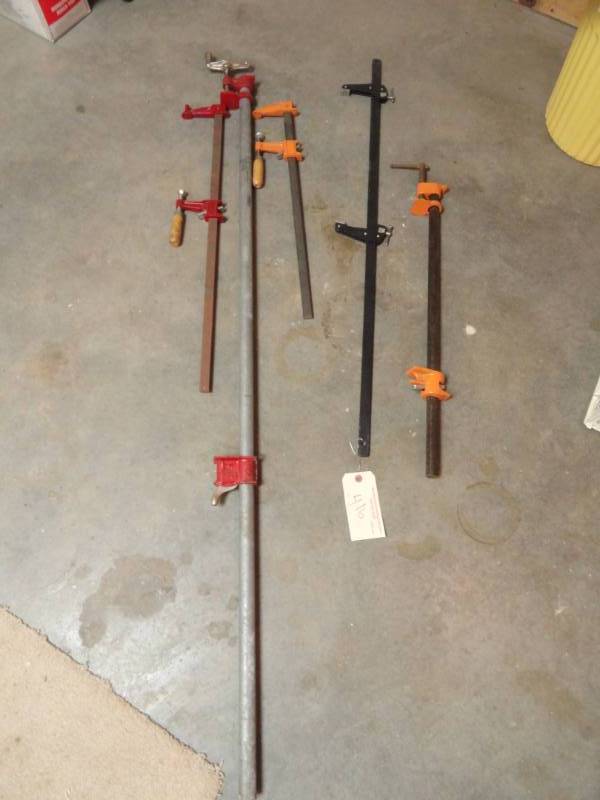 lot 416 image: Adjustable Clamps