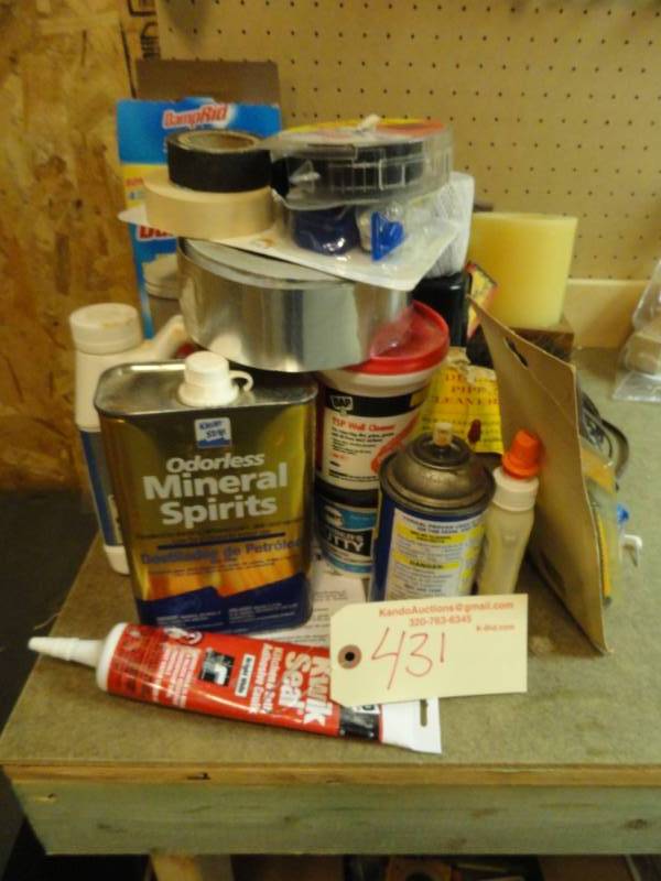 lot 431 image: Large Lot House Hold and Shop Items
