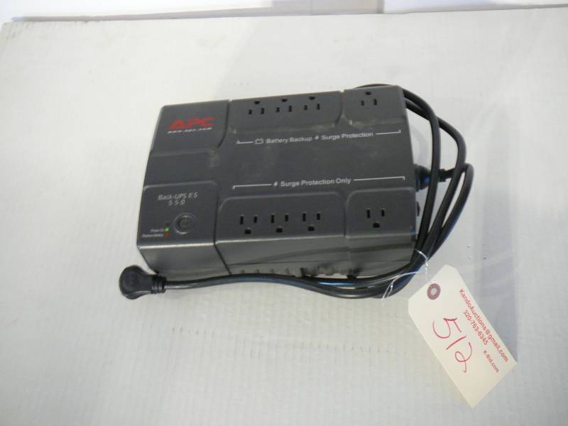 lot 512 image: Battery backup surge protector