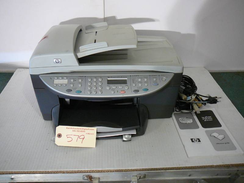 lot 579 image: HP All in One Printer, Copier, Scanner