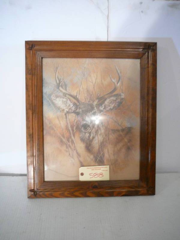 lot 588 image: Deer Picture