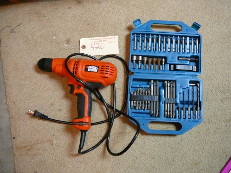 lot 420 image: Black and Decker Drive Driver 38
