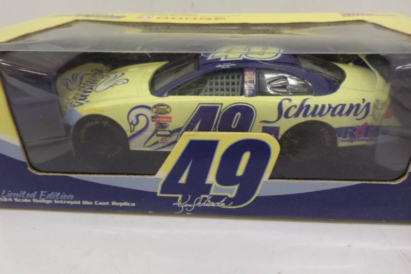 lot 66 image: Racing Champions 124 Scale Schwans Racing Team Nascar 2004