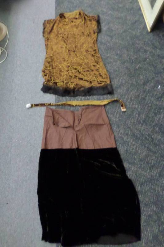 lot 69 image: 3 Vintage Dresses