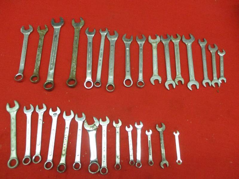 lot 103 image: Assortment of Wrenches