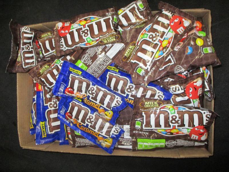 lot 199 image: 39 bags of Assorted m&ms