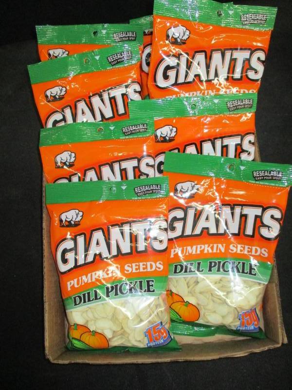 lot 196 image: 8 Bags of Pumpkin Seeds