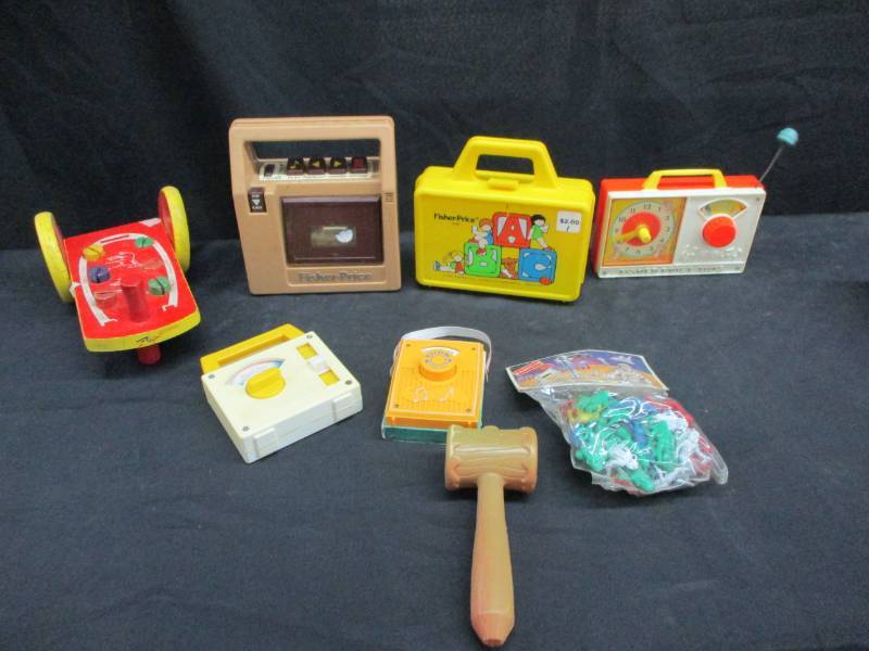 lot 139 image: Vintage Fisher Price Toys
