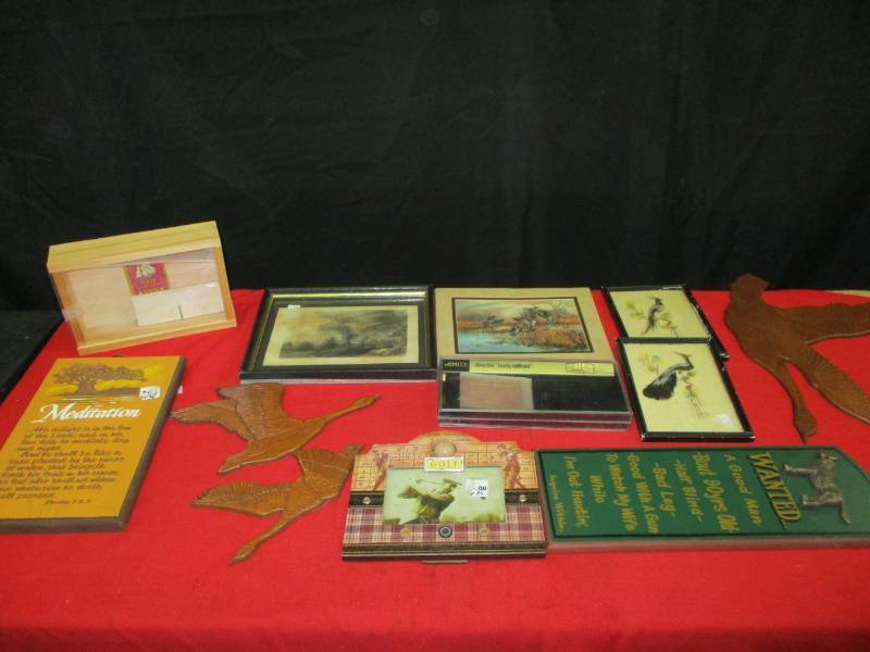 lot 144 image: Various Pictures, Dcor, Geese