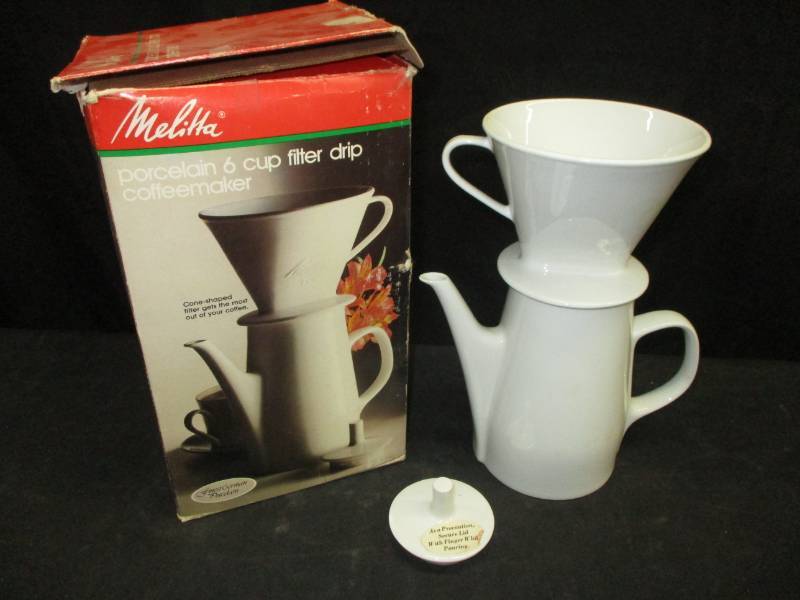 lot 174 image: Unique Melitta Coffee Pot