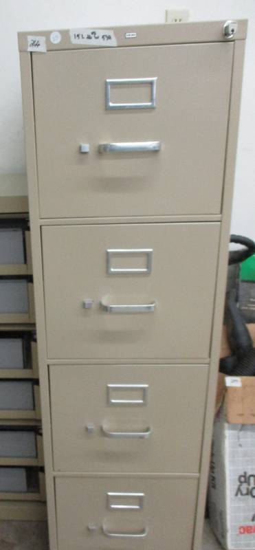 lot 25 image: Heavy Duty File Cabinet