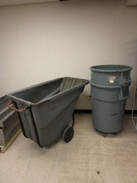 SET THREE OF WASTE BINS