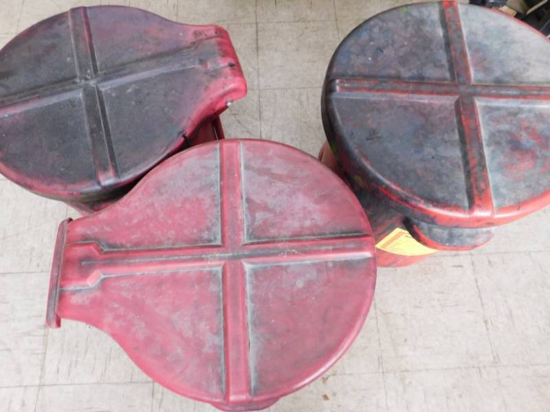 lot 32 image: 3 Workplace Accumulation Containers for Hazardous Waste