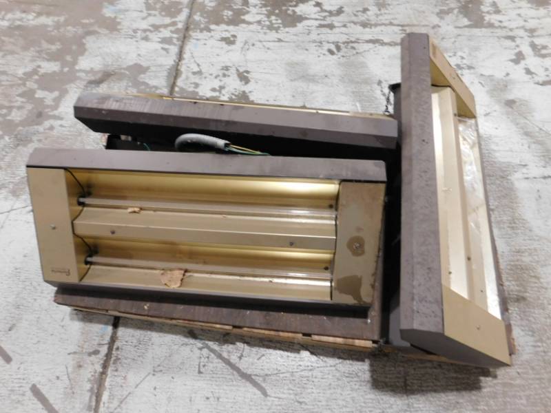 lot 7 image: Three Fostoria Industries Radiant Heaters