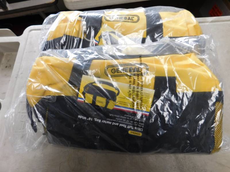 lot 51 image: 2 Ultra-Tuff Tool and Meter Bags 16 Wide