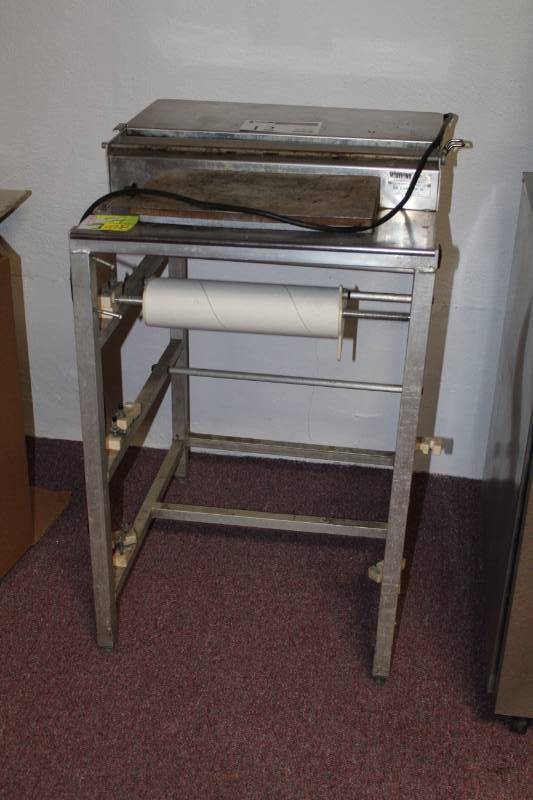lot 12 image: Heat Sealing Equipment Co. Shrink Wrap Sealer
