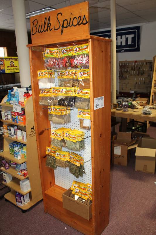 lot 49 image: Pegboard Display Unit