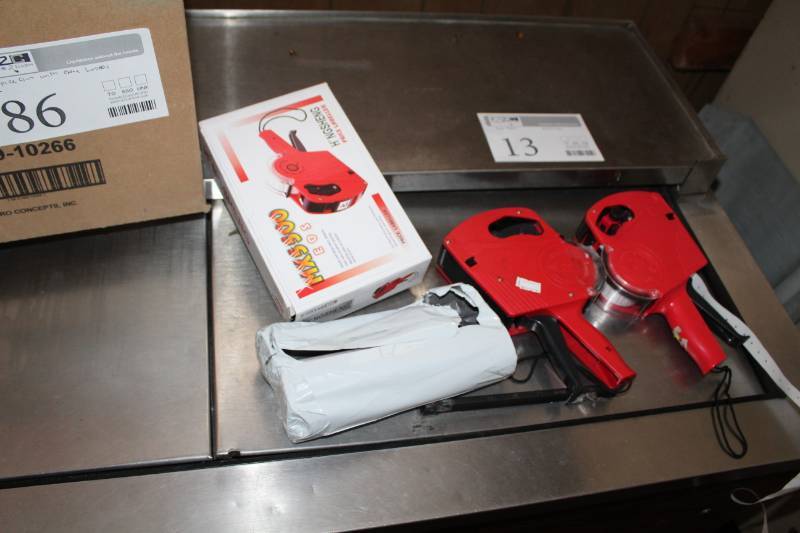 lot 86 image: Lot of (2) Price Guns MX5500