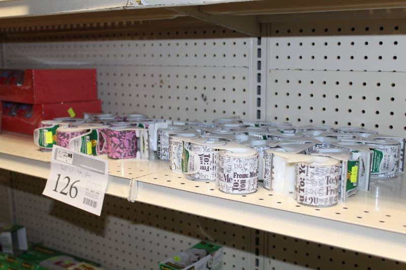 lot 126 image: Scotch Packaging Tape, Super Glue