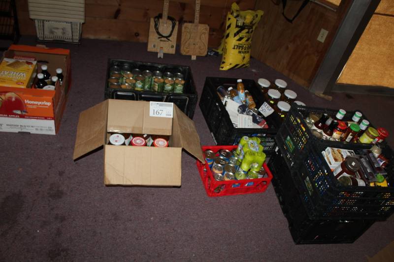 lot 167 image: Food, Canned Goods