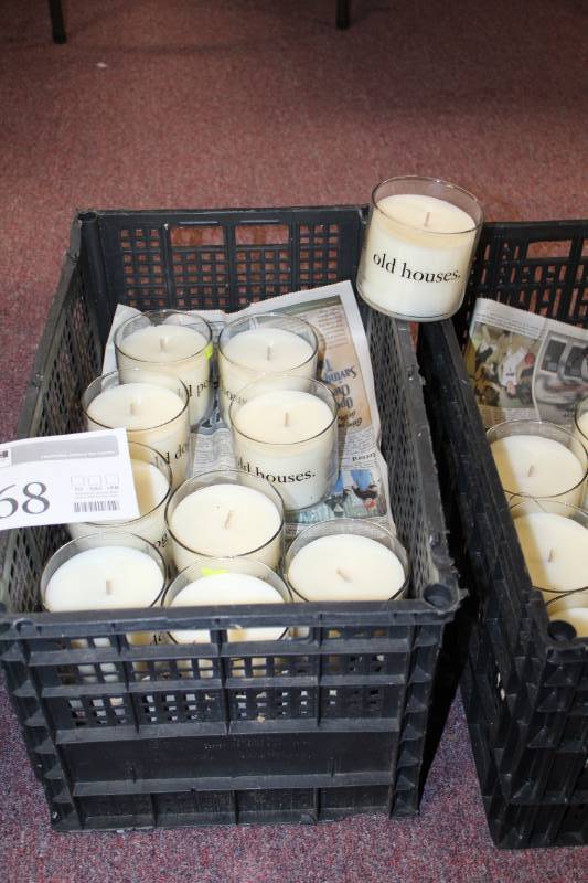 lot 168 image: Lot of (23) Old Houses Candles