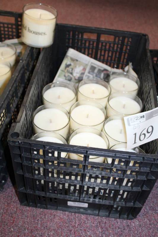 lot 169 image: Lot of (23) Old Houses Candles