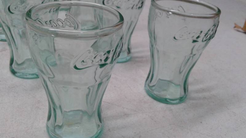 lot 66 image: Lot Of Mini Coke Glasses