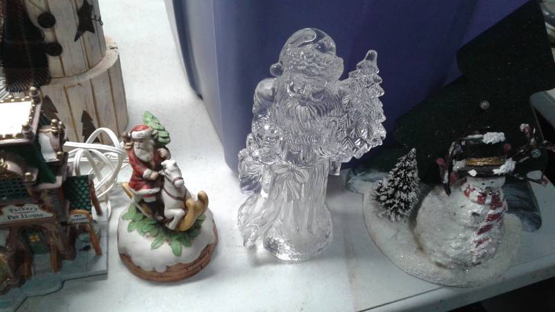 lot 88 image: Bin Filled With Christmas Items