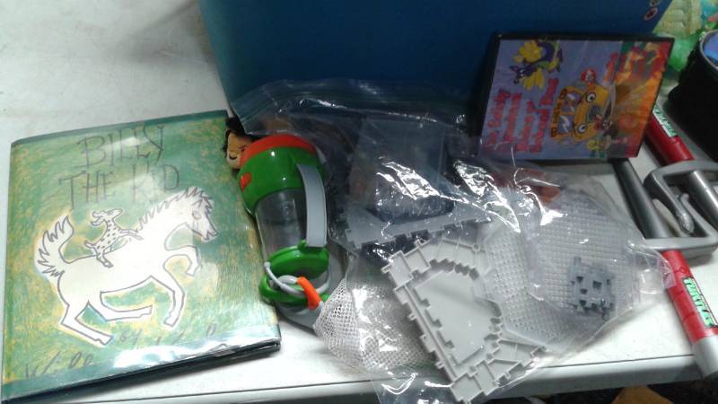 lot 92 image: Bin Filled With Kids Toys