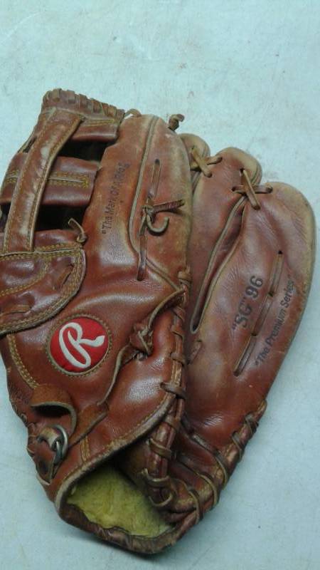 lot 79 image: Pair Of Leather Baseball Gloves