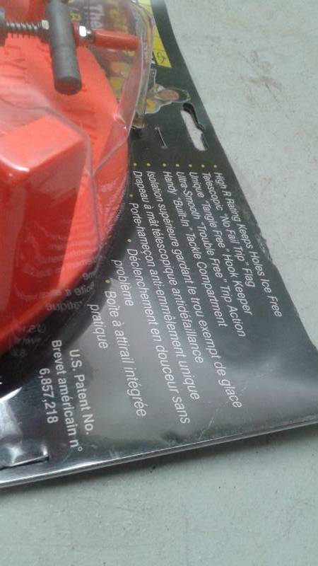 lot 16 image: New Polar Therm Extreme Ice Fishing Tip Up