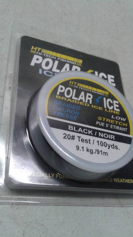 lot 24 image: Two New Polar Ice Fishing Line, 100 Yards, 9 Pound Test