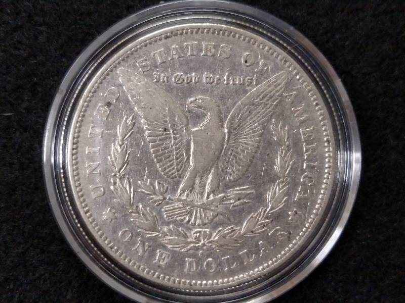 lot 7 image: 1878 S Rev 78 Morgan Silver Dollar...