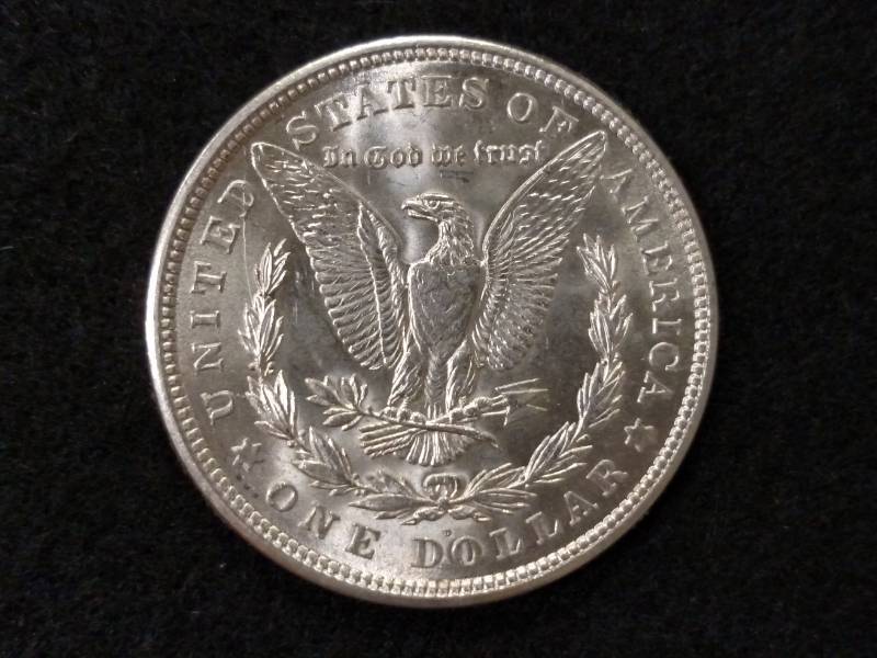 lot 20 image: 1921 D Morgan Silver Dollar...