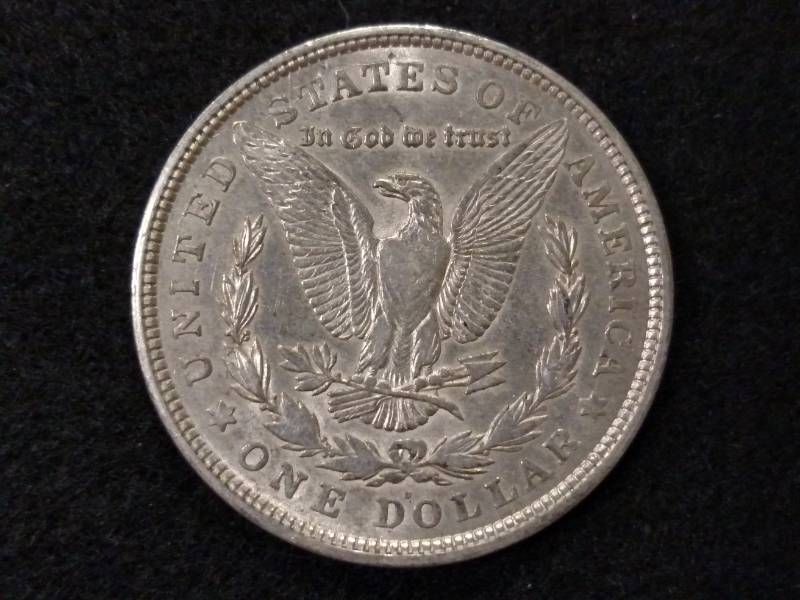 lot 22 image: 1921 D Morgan Silver Dollar...