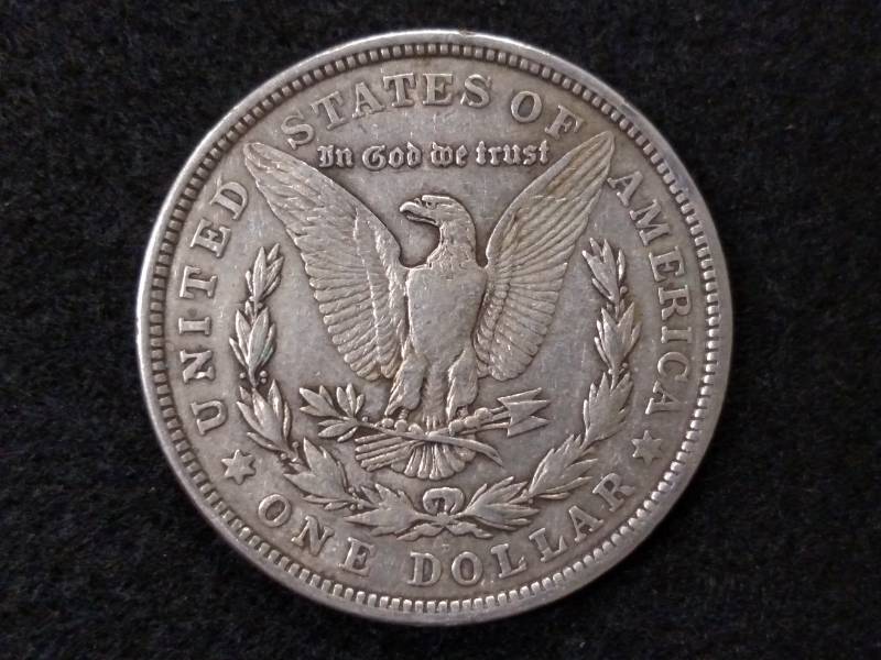 lot 23 image: 1921 D Morgan Silver Dollar...