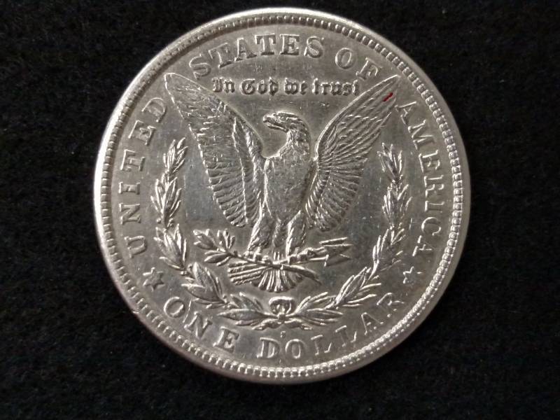 lot 26 image: 1921 S Morgan Silver Dollar...