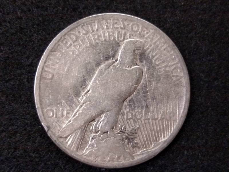 lot 28 image: 1921 Peace Silver Dollar, Key Date...