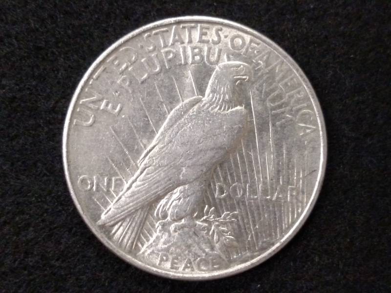 lot 30 image: 1922 Peace Silver Dollar...