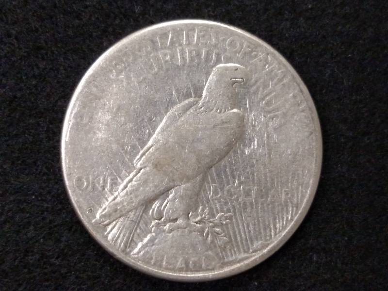 lot 36 image: 1922 S Peace Silver Dollar...