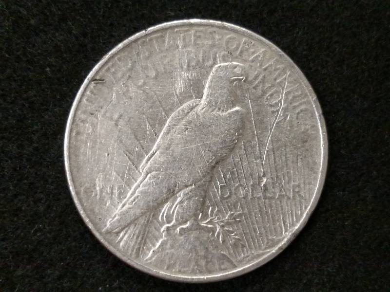 lot 47 image: 1926 D Peace Silver Dollar...