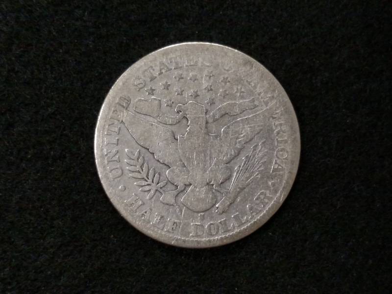 lot 62 image: 1903 S Barber Silver Half Dollar...