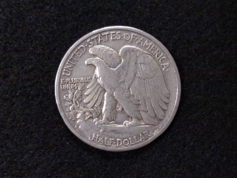 lot 69 image: 1941 D Walking Liberty Silver Half ...