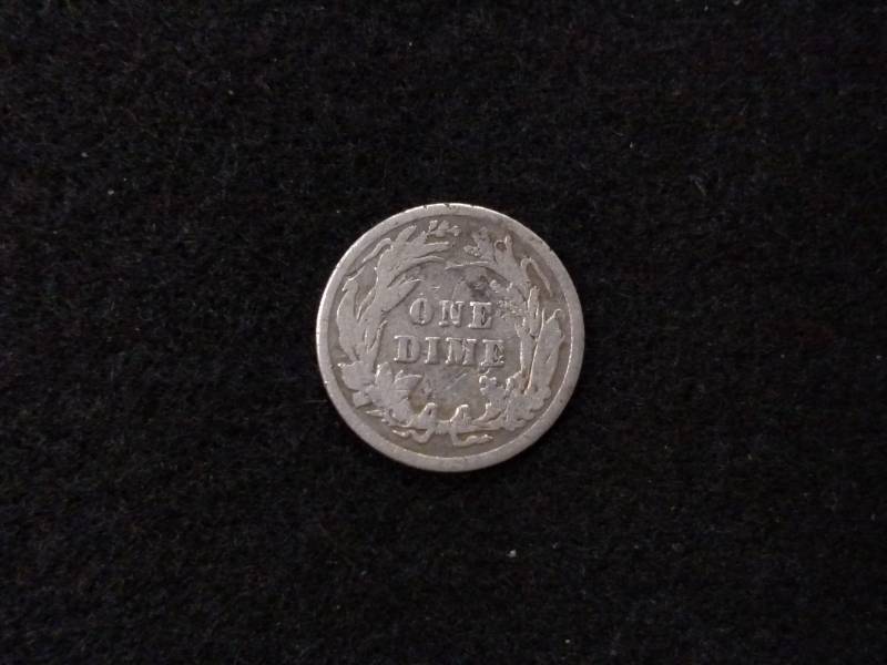 lot 93 image: 1912 Barber Silver Dime...