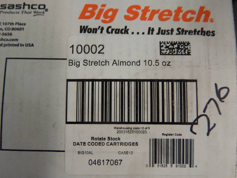 lot 276 image: Sashco Big Stretch Caulk