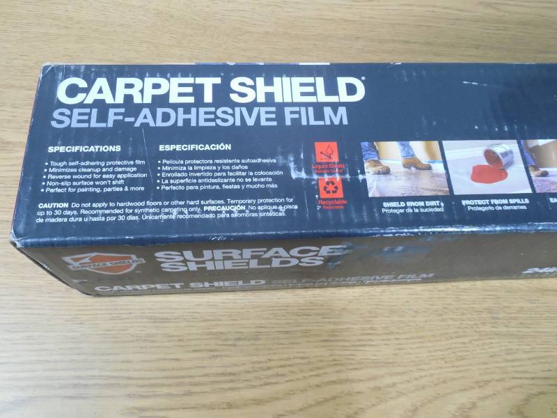 lot 58 image: Carpet Shield 24 in. x 200 ft. Self-Adhesive Film