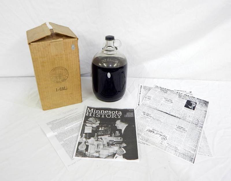 Vintage 1920s Nipola Company Pagan Princess Perfume Gallon Jug With Historical Documentation