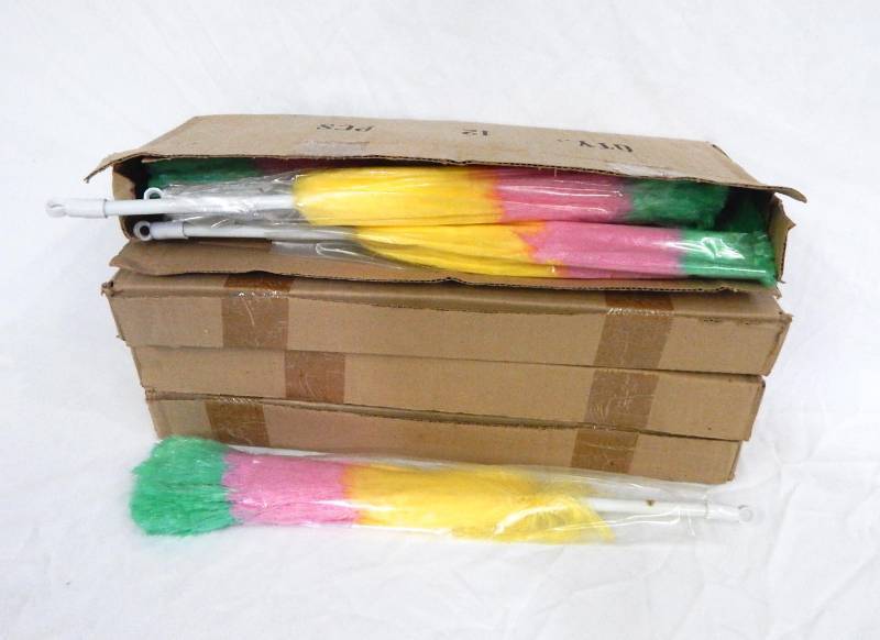 Lot of New Vintage Multi Color Household Dusters